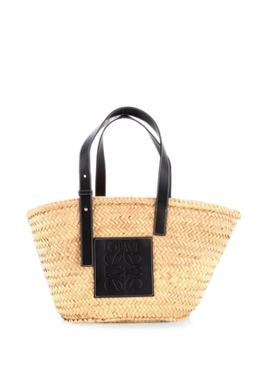 Loewe Pre-Owned Basket Raffia Medium tote bag - Neutrals