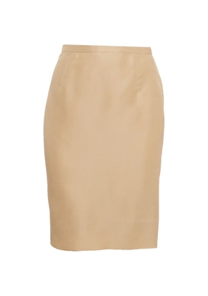 Valentino Garavani Pre-Owned pencil midi skirt - Neutrals