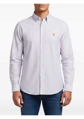 Ralph Lauren Vintage striped-pattern slim-fit shirt - Purple