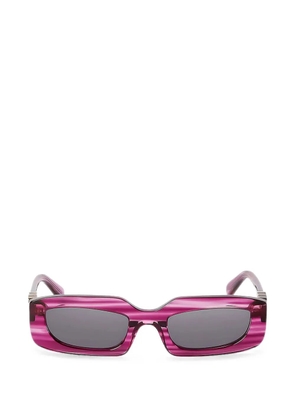 Off-White Eyewear Renton rectangle-frame sunglasses - Purple