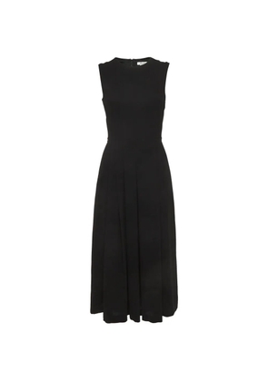 Max Mara flared maxi dress - Black