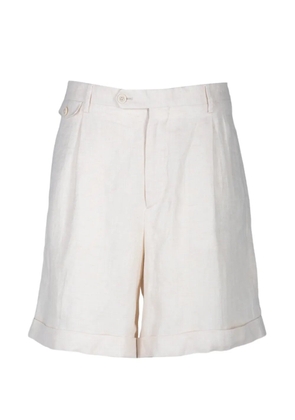 Lardini belt-loops shorts - Neutrals
