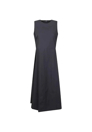 mizuiro ind sleeveless flared dress - Blue