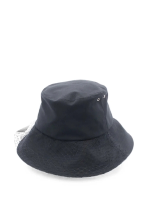 Christian Dior Pre-Owned 2010s Teddy-D tulle bucket hat - Black
