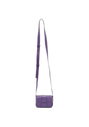 Bottega Veneta Pre-Owned Intrecciato Cassette crossbody bag - Purple