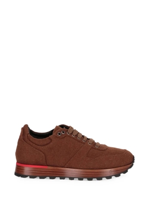 Isaia lace-up sneakers - Brown