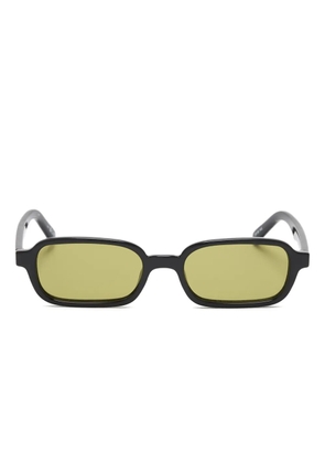 Le Specs rectangle frame glasses - Black