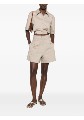 MOUTAKI tailored shorts - Neutrals