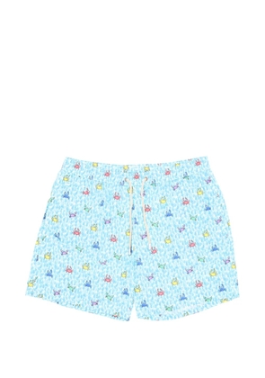 MC2 Saint Barth Lighting crab-print swim shorts - Blue