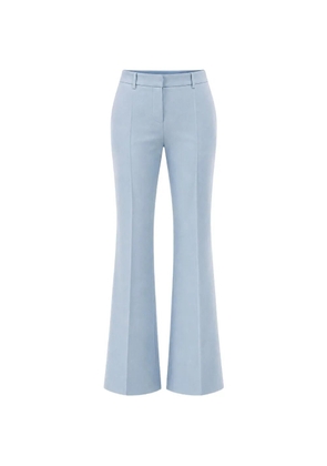 Barbara Bui pressed-crease flared trousers - Blue
