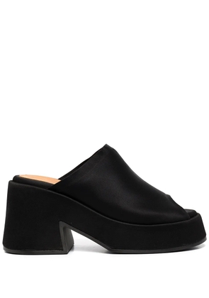 GANNI platform chunky Sandals - Black