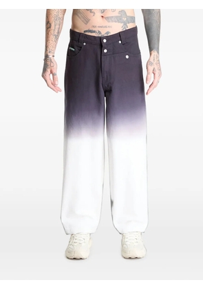 Pleasures dip-dye trousers - Black