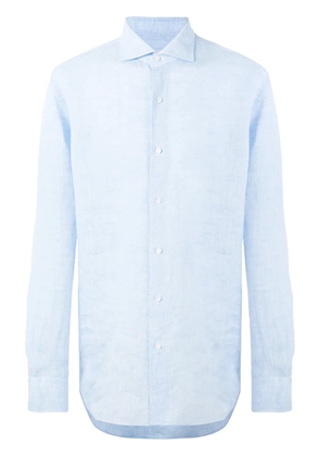 Alessandro Gherardi spread collar shirt - Blue