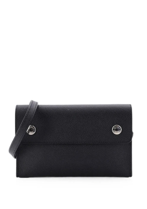 Hermès Pre-Owned Hermesnap Wallet Bag Epsom crossbody bag - Black