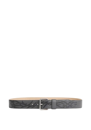 Balenciaga print-detail belt - Grey