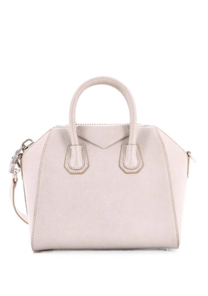 Givenchy Pre-Owned Antigona Bag Leather Mini crossbody bag - Neutrals