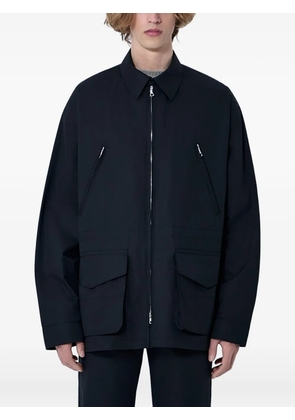 Rier zip-up multi-pocket jacket - Black