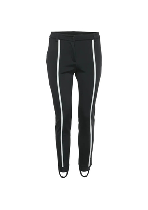 Fendi Pre-Owned side-stripe stirrup ski pants - Black