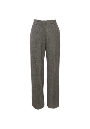 Max Mara Glen plaid-pattern trousers - Grey
