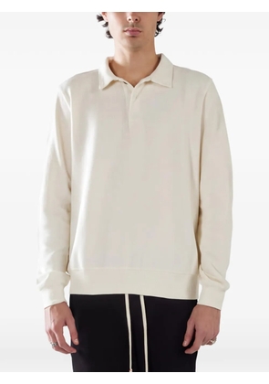 Les Tien long-sleeve polo shirt - Neutrals