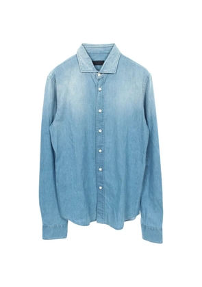 Prada Pre-Owned long-sleeve denim shirt - Blue