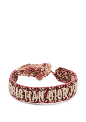 Christian Dior Pre-Owned J'Adior woven bracelet - Pink