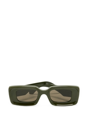 Loewe Pre-Owned rectangle sunglasses - Green