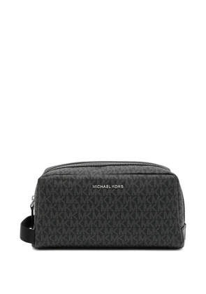 Michael Kors Hudson Signature Logo wash bag - Black