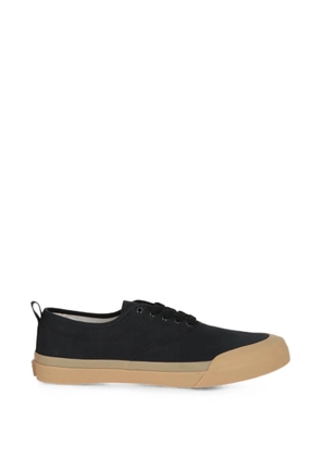 Todd Snyder x Sperry lace-up canvas sneakers - Black