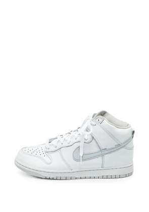 Nike Dunk High lace-up leather sneakers - White