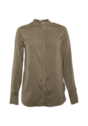 Brunello Cucinelli Monili detail blouse - Brown