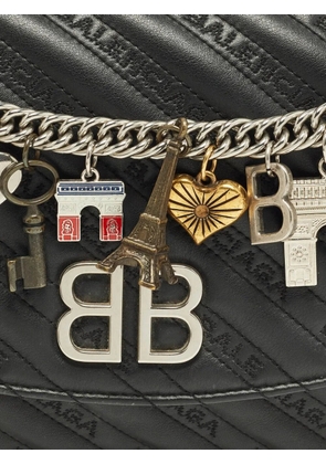 Balenciaga Pre-Owned BB Paris charm shoulder bag - Black
