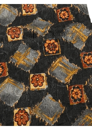 Ermenegildo Zegna Vintage printed silk tie - Black