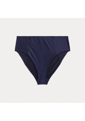 High-Rise Satin Brief