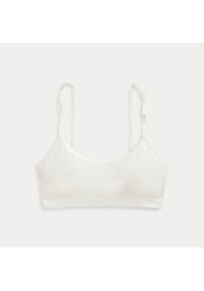 Floral Scoopneck Bralette