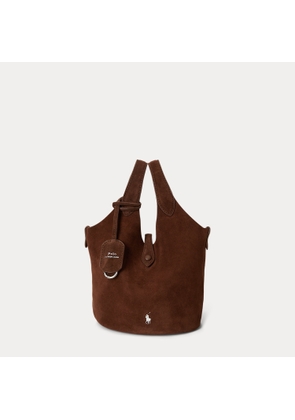 Polo Play Suede Small Tote & Crossbody