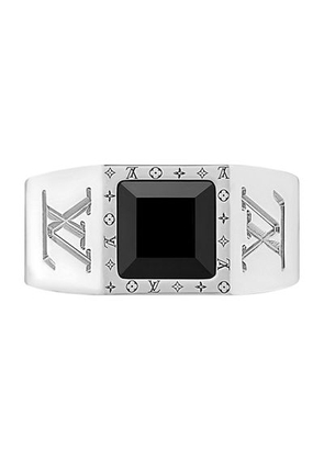 LV Onyx Signet Ring