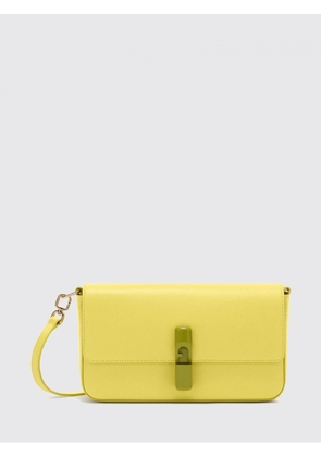 FURLA Crossbody Bag Woman color Yellow