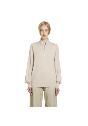 Layered Silk Cashmere Polo