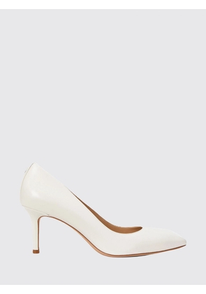 LAUREN RALPH LAUREN Smooth Leather Pumps with Stiletto Heel and Almond Toe