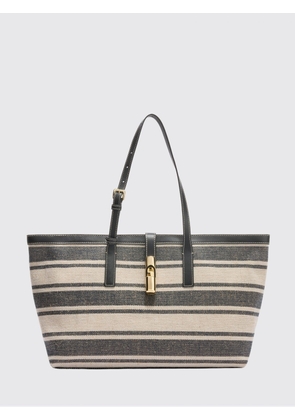 FURLA Tote Bag Woman color Indigo