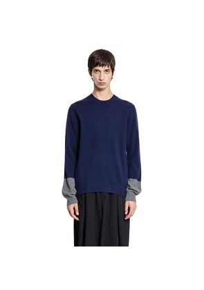 Two-Tone Lambswool Sweater