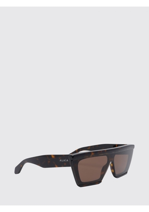 ALAÏA Sunglasses Woman color Brown
