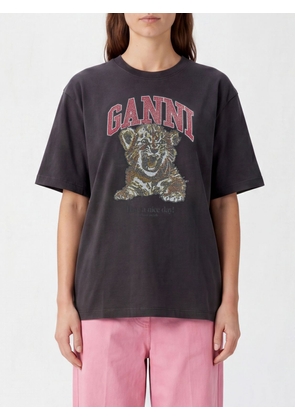 GANNI Sweatshirt Woman color Charcoal