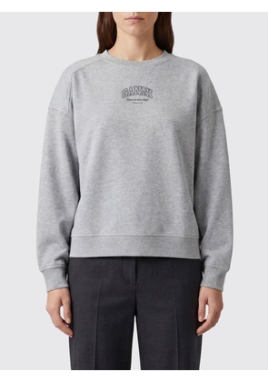 GANNI Sweatshirt Woman color Grey