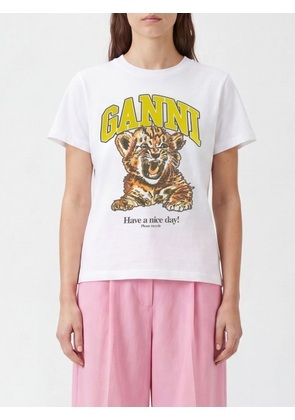 GANNI Sweatshirt Woman color White