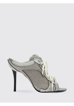 BALENCIAGA Stapler Mesh Mules with Mid Stiletto Heel