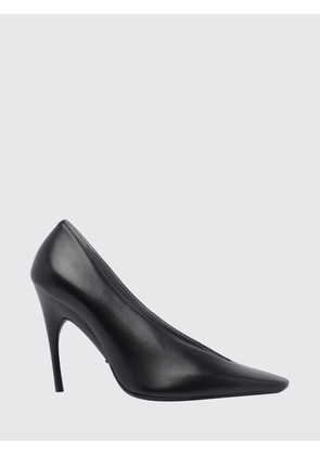 BALENCIAGA Duchesse Calfskin Leather Pumps with High Stiletto Heel