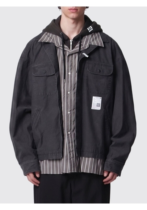 MAISON MIHARA YASUHIRO Oversized Hooded Cotton Shirt Jacket