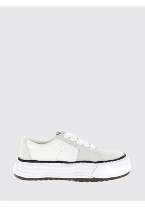 MAISON MIHARA YASUHIRO Eric Low Top Leather and Cotton Canvas Sneakers